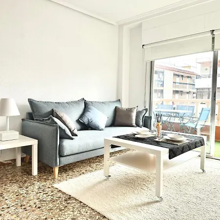 Alquileres Morasol- Gran Playa Recien Renovado Minimalista Apartment Santa Pola